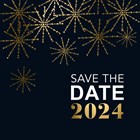 hallmark nieuwjaarskaart save the date 2024